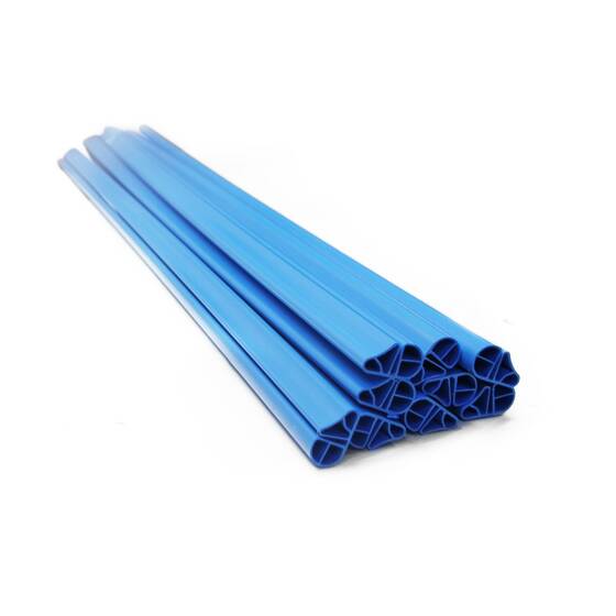 Profilschienenpaket für Ovalpools | Splasher blau 530 x 320 cm