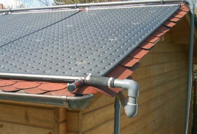 Solarabsorber Set S HelioPool® 4 x 4 waagerecht bis 20 m² Wasseroberfläche
