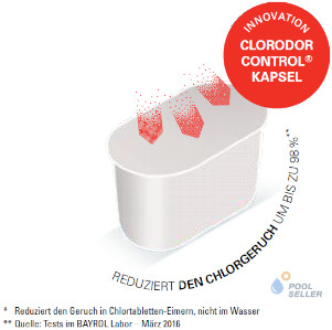 Bayrol Chlorilong Power 5 - mit Clorodor Control® Kapsel 5kg Eimer