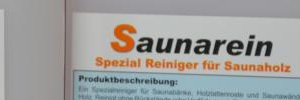 Saunareiniger/-desinfektion