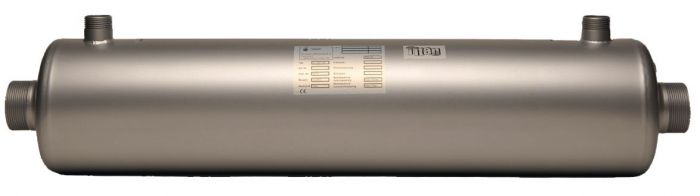 Wärmetauscher Daprà NWT-Ti Volltitan 60 kW für Salzwasserpools