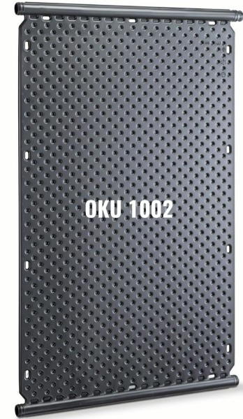 OKU Solarabsorber-Set bis 28 m2 Wasseroberfläche mit Aufständerung