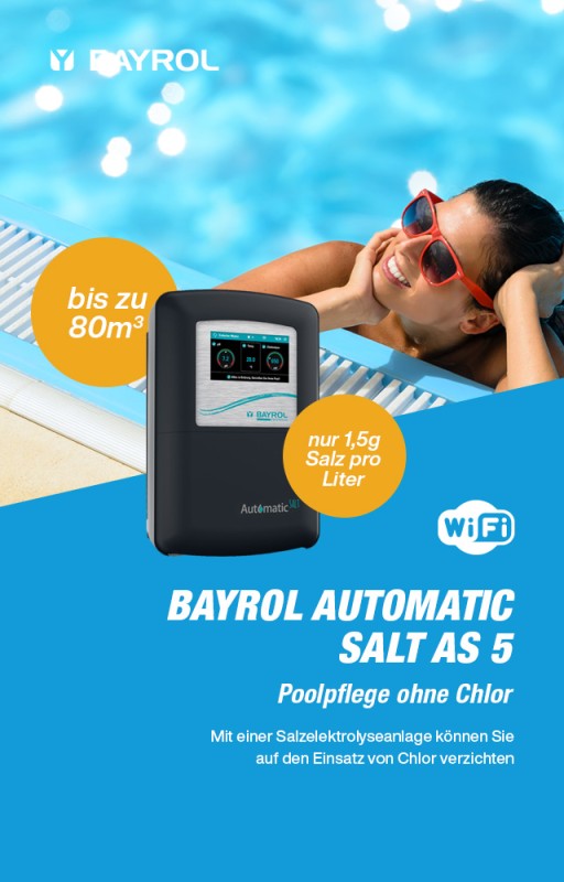Bayrol Salzelektrolyseanlage ohne Chlor