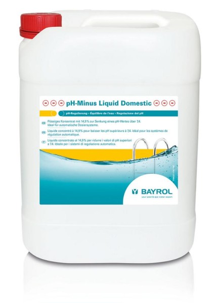 Bayrol pH-Minus (flüssig) Konzentration 14,9% - 20 Liter