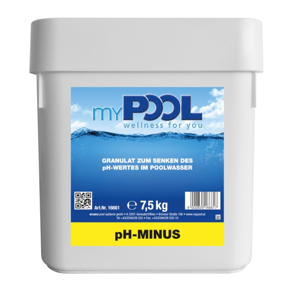 myPOOL pH-Minus Granulat 7,5 kg